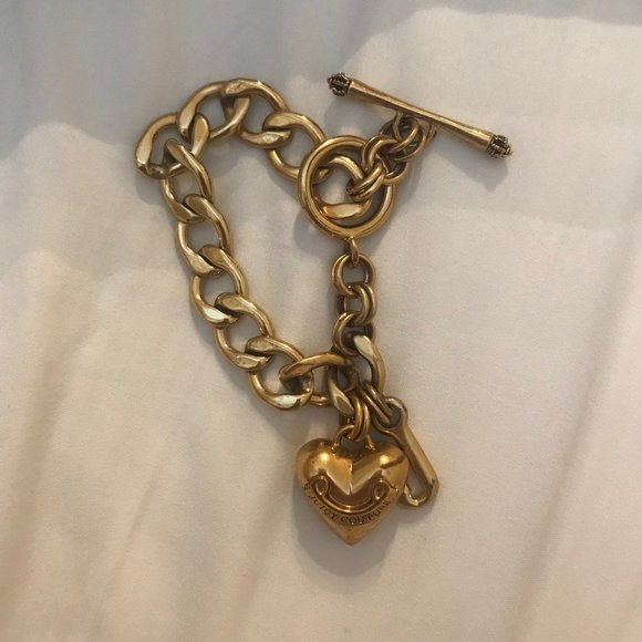 Juicy Couture Jewelry - Juicy Couture Gold Charm Bracelet